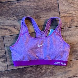 Purple Nike Sports Bra